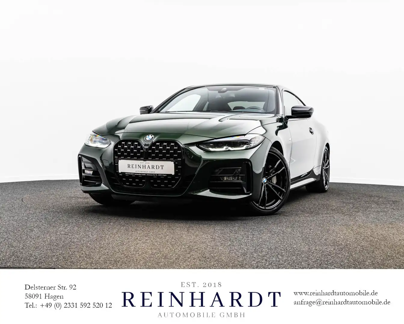 BMW 430 i COUPE M SPORT/SHADOW/19Z./LIVE/HiFi/KAMERA Vert - 1