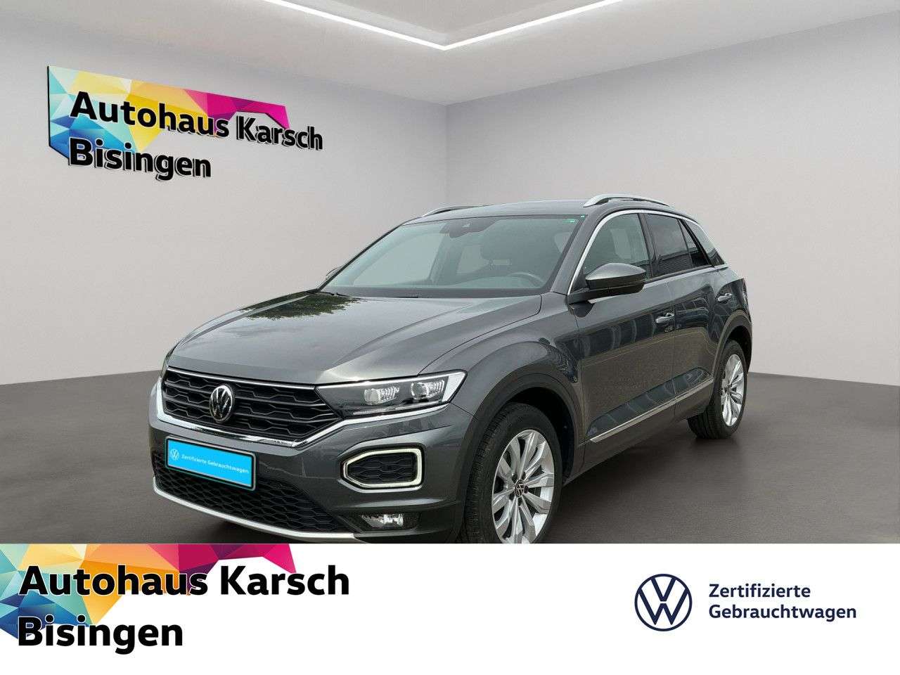 Volkswagen T-Roc 2021 — 1.5 TSI DSG Sport AHK, NAVI, ACC, SHZ LED