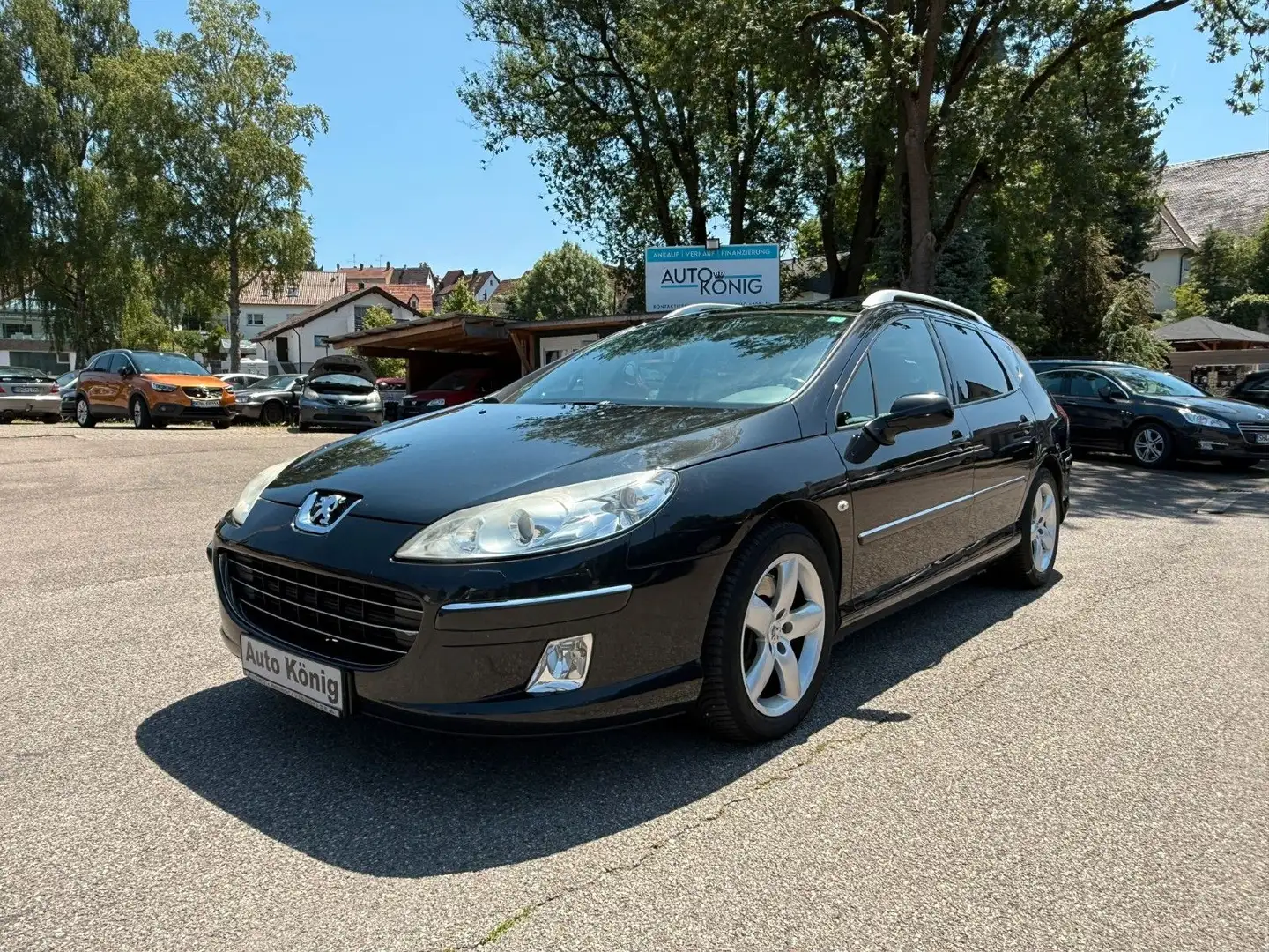 Peugeot 407 SW Platinum*KLIMAAUT*NAVI*LEDER*PDC*XENON* Schwarz - 1