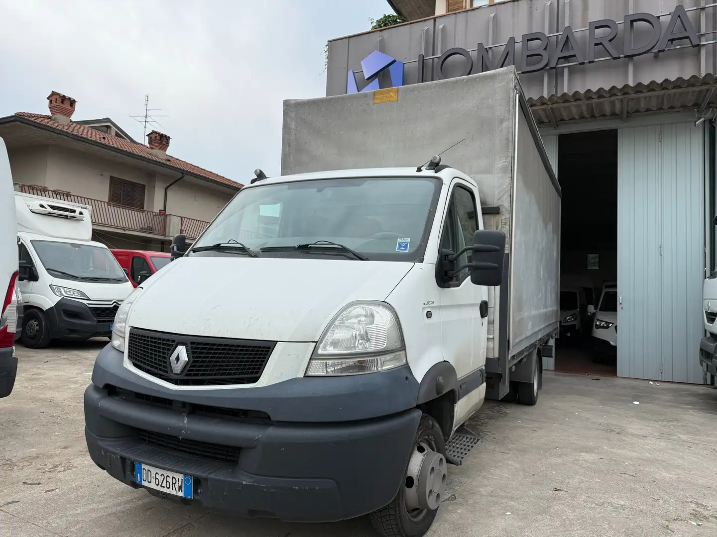 Renault 3.0/TELONATO/CENTINATO/PATENTE B/CASSONE 5M/2007 White - 1