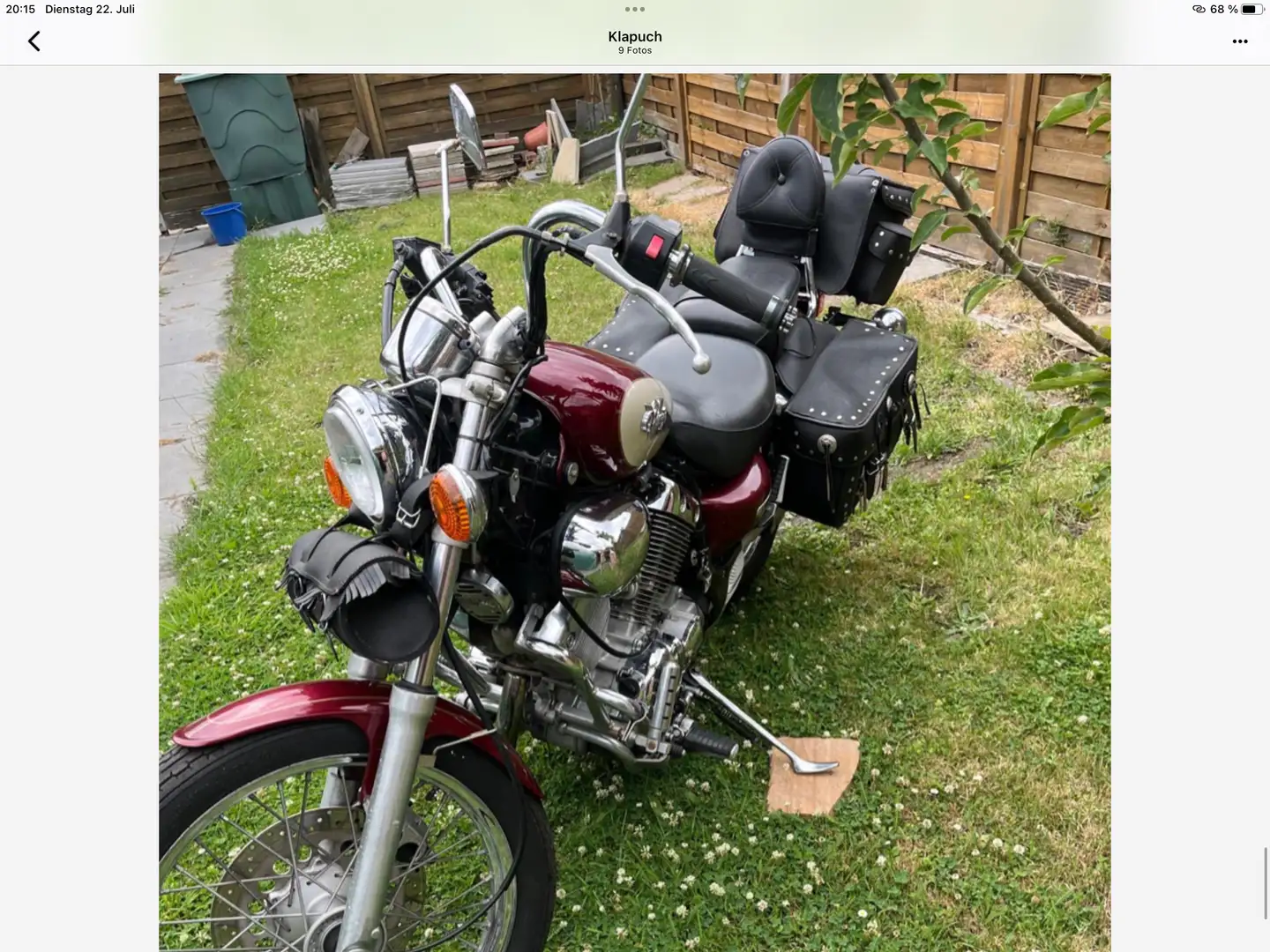 Yamaha XV 535 Virago Rouge - 1
