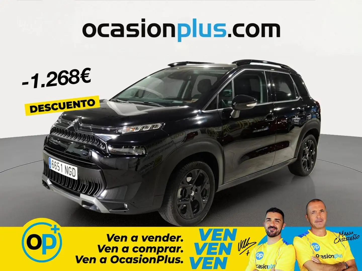 Citroen C3 Aircross Puretech S&S Max 110 Negro - 1