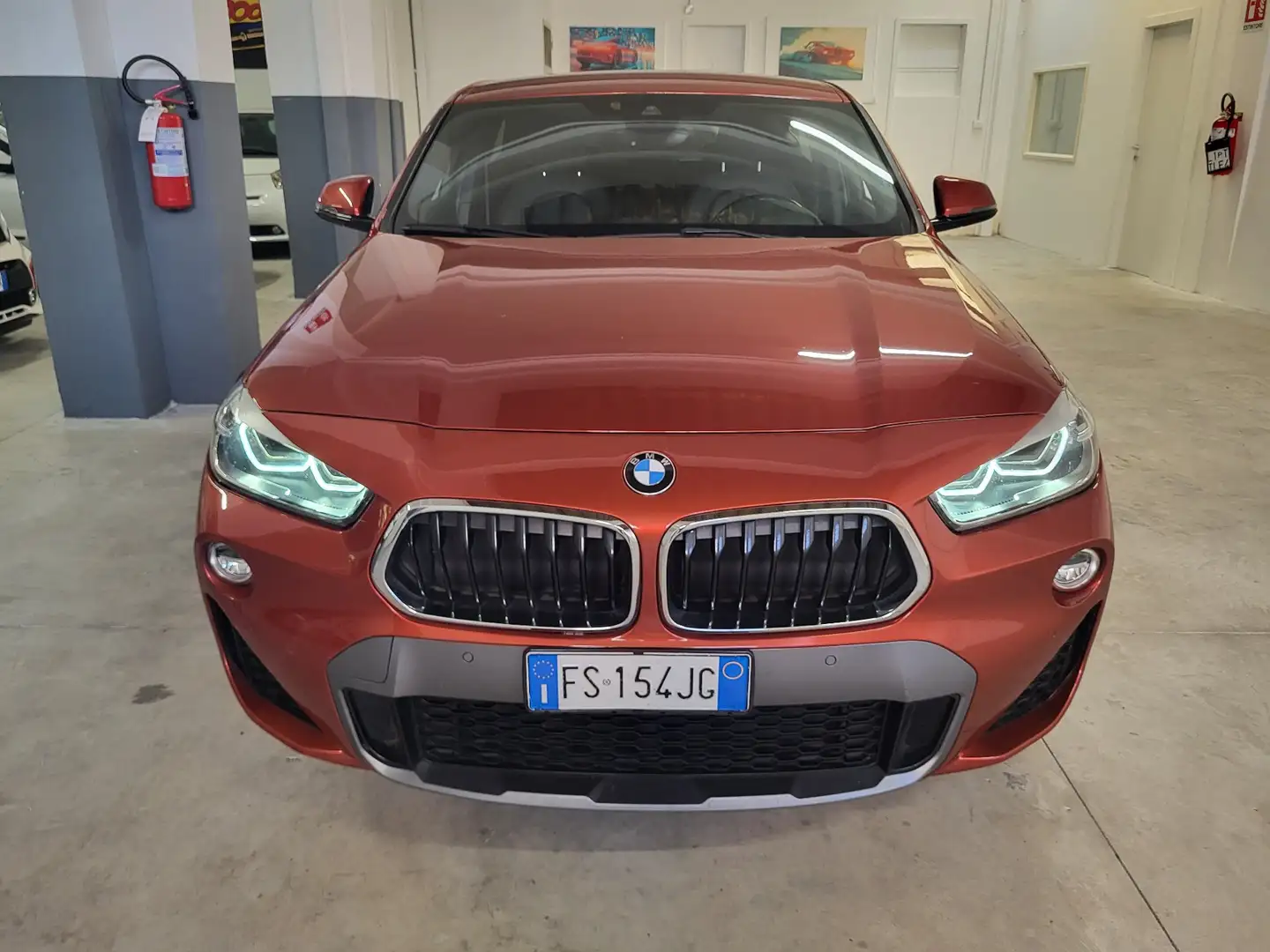 BMW X2 xdrive20d Msport X auto PREZZO REALE!TAGLIANDI BMW Rosso - 2