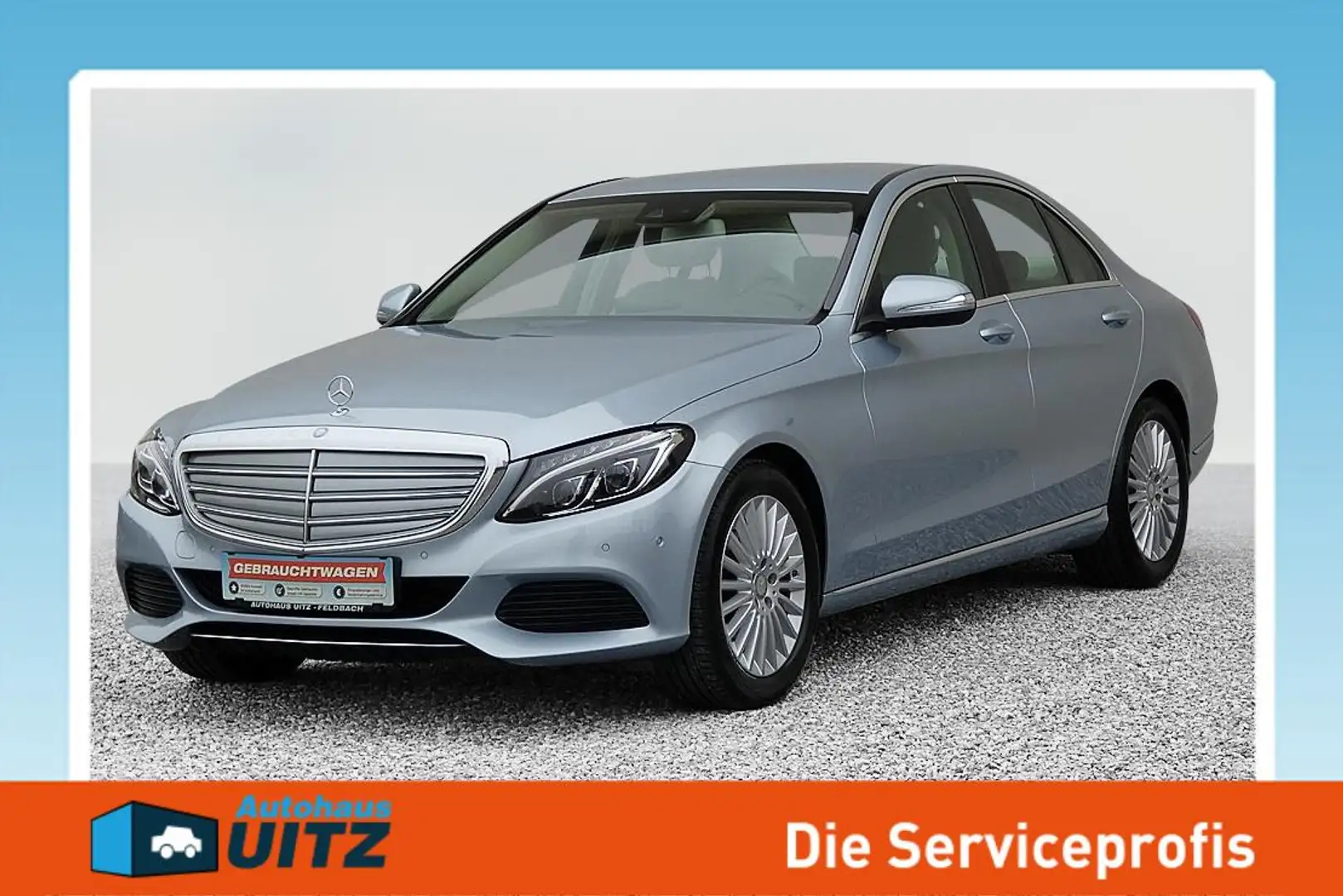 Mercedes-Benz C 220 BlueTEC Exclusive +PTS+Shz+Navi+AIR+MBeam Plateado - 1