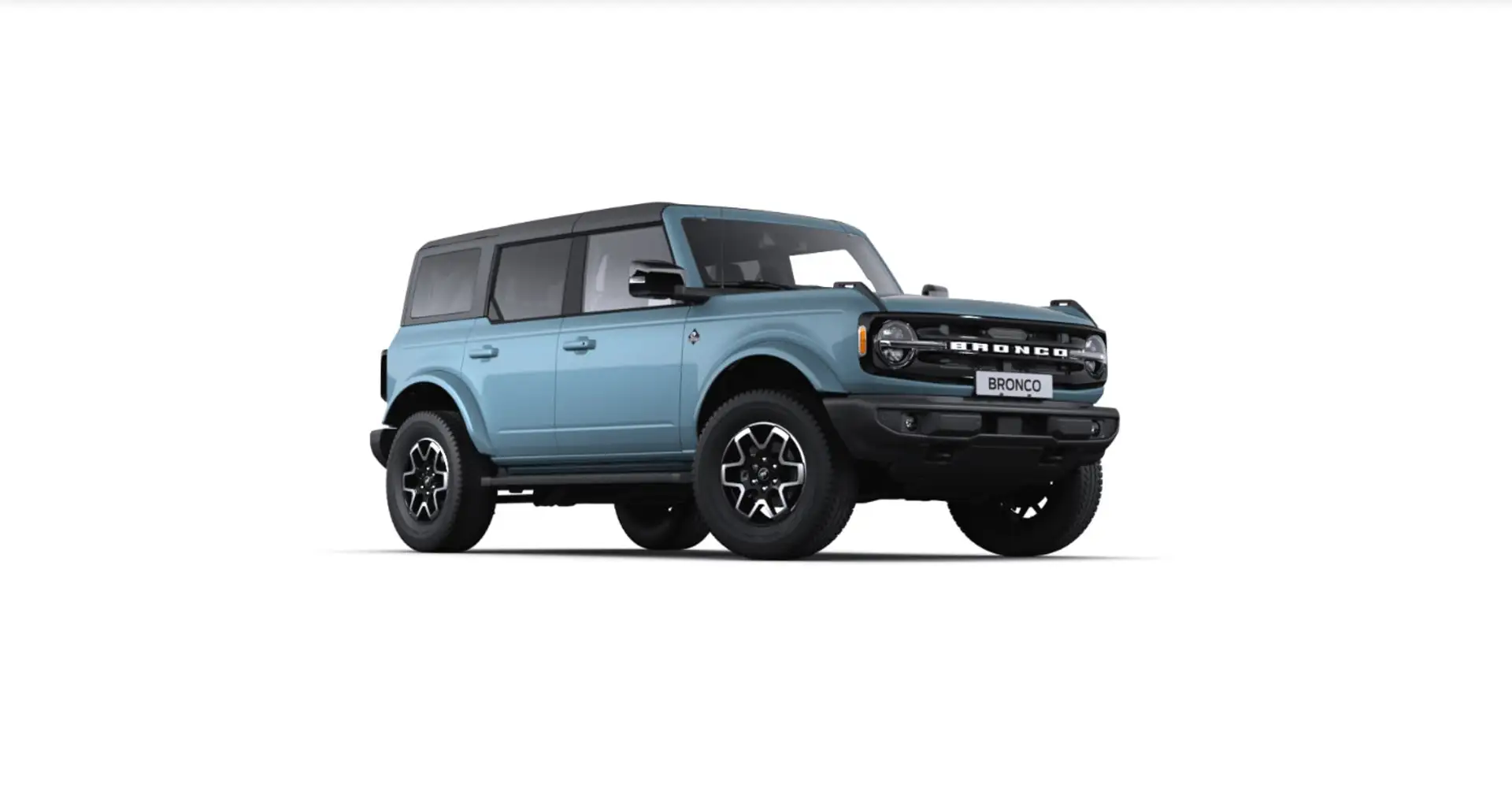 Ford Bronco 2.7 Ecoboost 335pk Outer Banks Automaat | NU NIEUW Albastru - 1