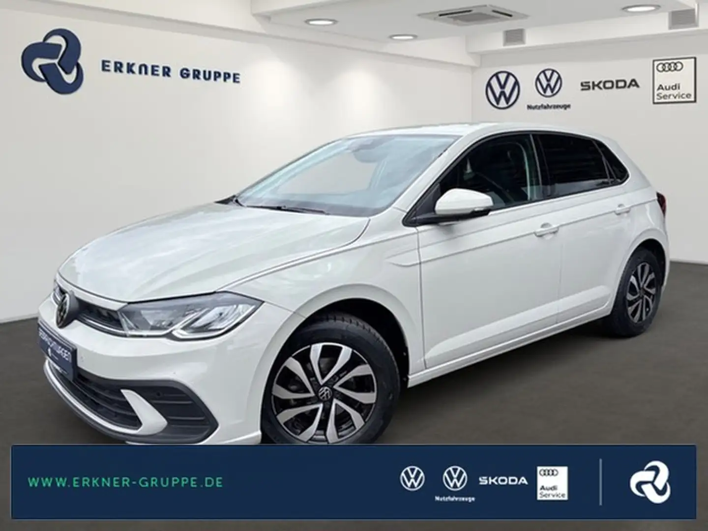 Volkswagen Polo VI 1.0TSI Life LED+ACC+NAVI+VIRT+SITZHZ+++ Vert - 1
