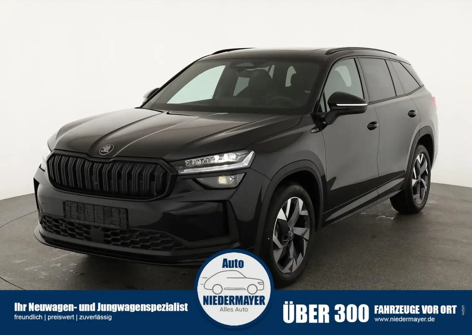 Skoda Kodiaq 1.5 TSI DSG Sportline, 7-Sitzer, Pano, AHK, Navi, Schwarz - 1