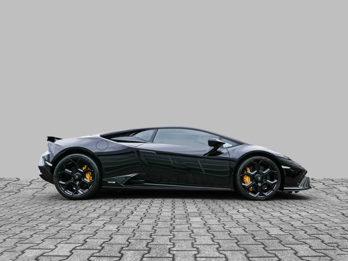 Lamborghini Huracán án Tecnica Nero Noctis, Lifting, Sensonum Zwart - 2