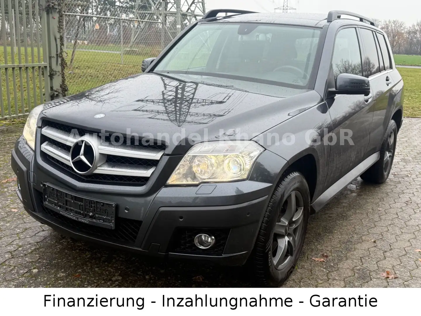 Mercedes-Benz GLK 280 4MATIC LPG PANORAMA-NAVI-AHK Gris - 2