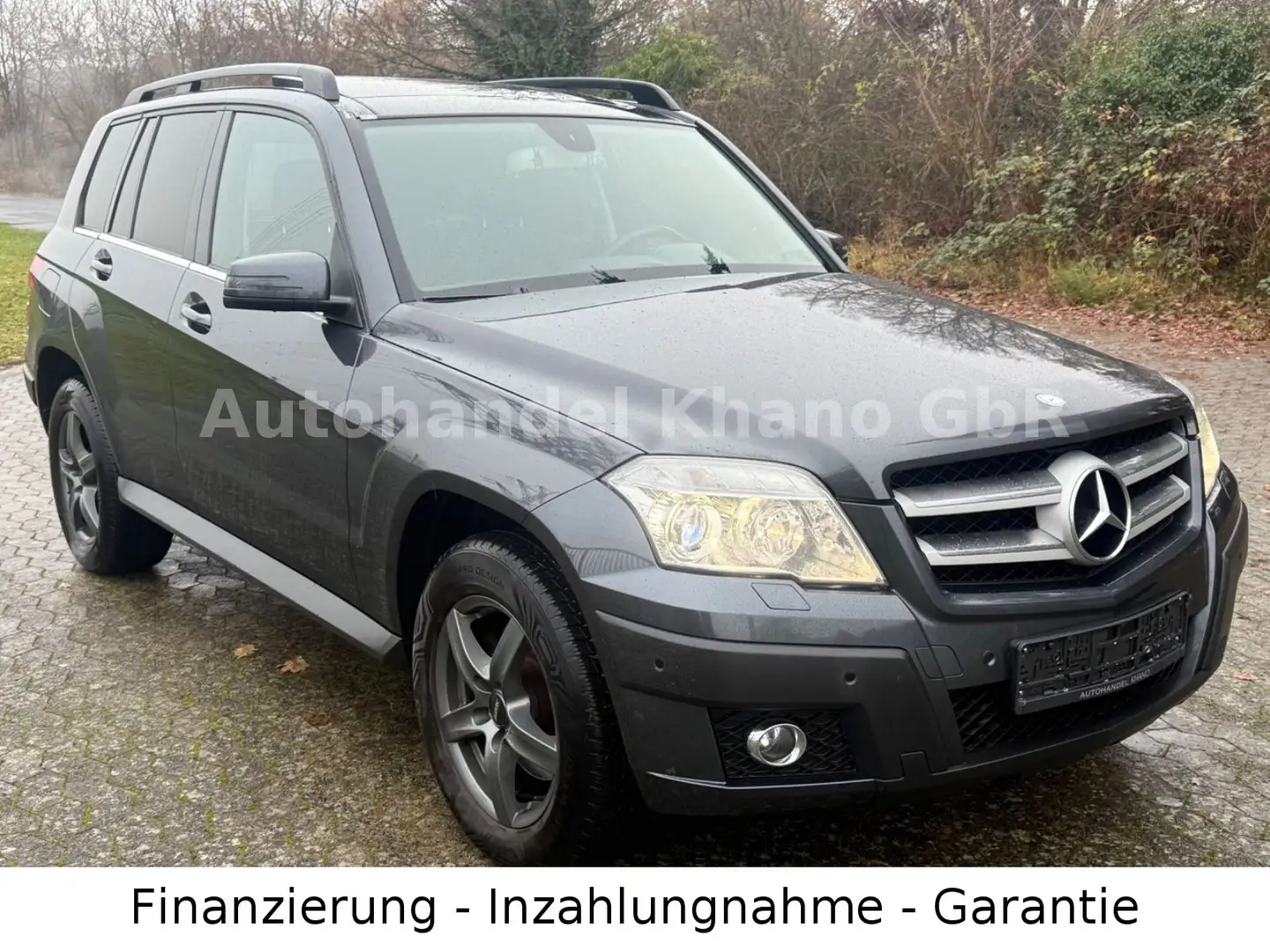 Mercedes-Benz GLK 280 4MATIC LPG PANORAMA-NAVI-AHK Gris - 1