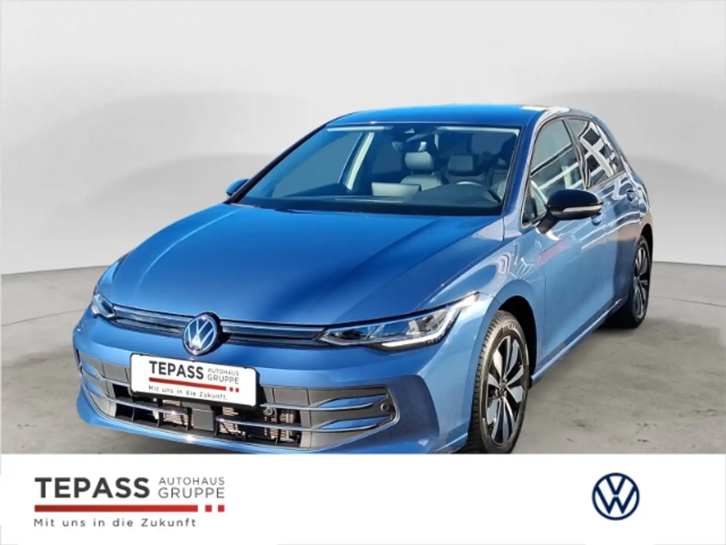 Volkswagen Golf 1.5 eTSI DSG Goal LED SHZ PDC GJR Blau - 1