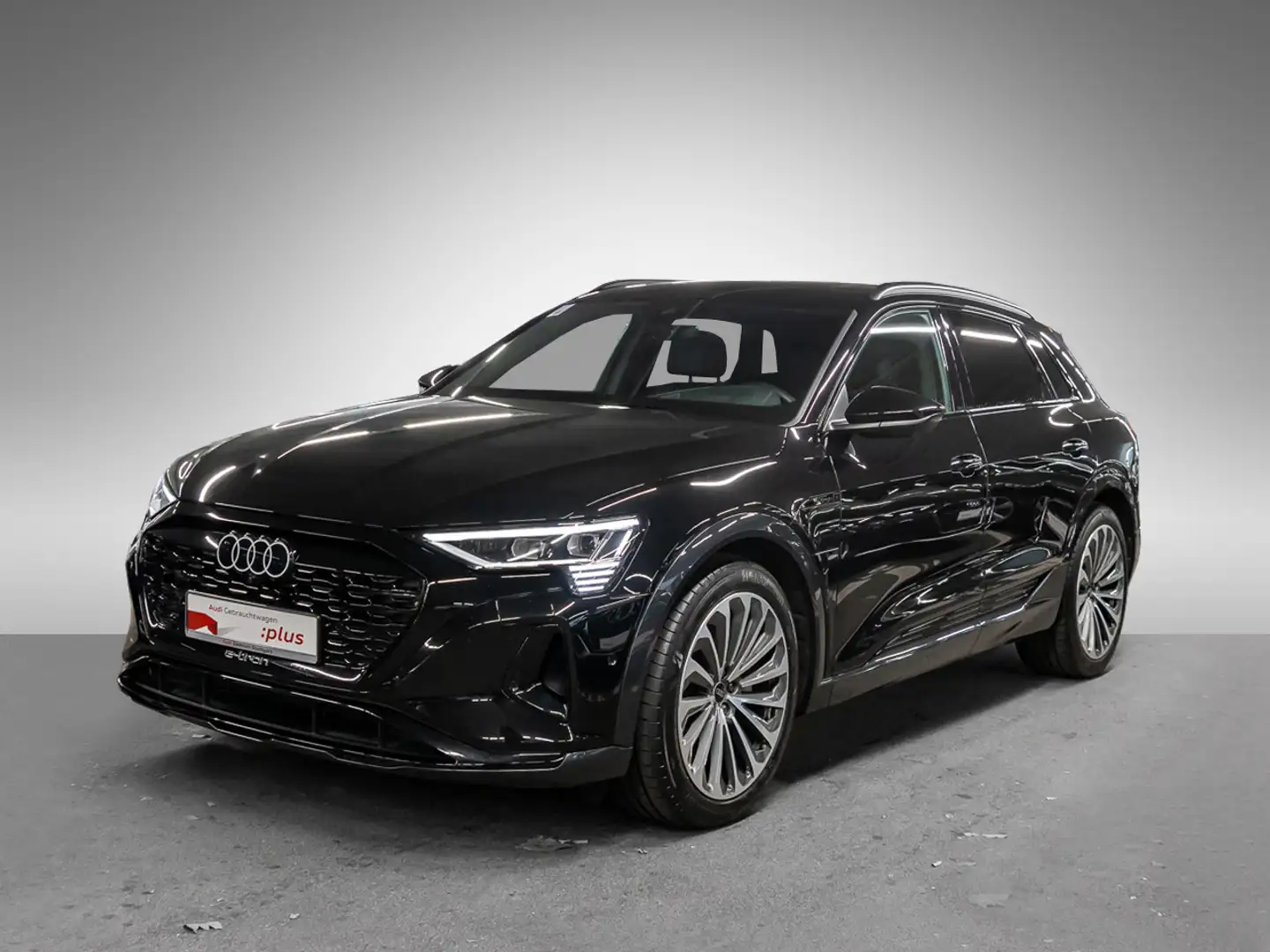 Audi Q8 e-tron 55 qu advanced S line AHK HUD Pano B&O Schwarz - 2