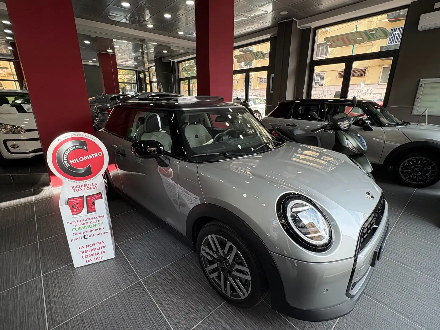 MINI Cooper C Classic 3p 1.5 156cv Automatica +Tetto ITALIANA Grigio - 1