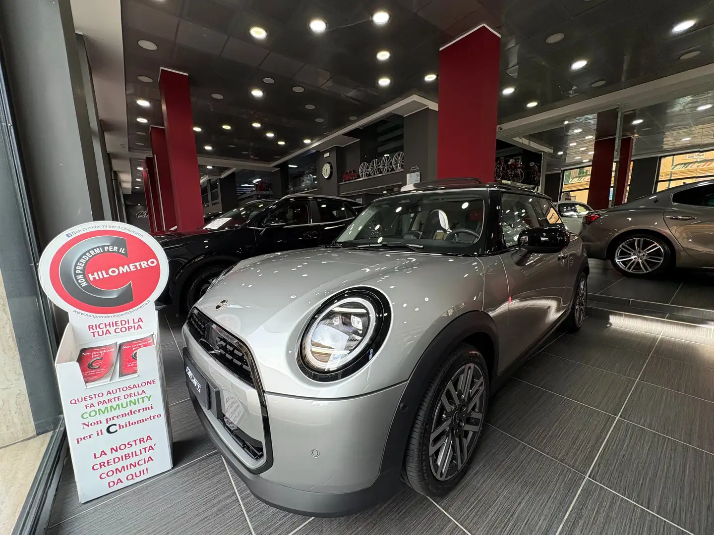 MINI Cooper C Classic 3p 1.5 156cv Automatica +Tetto ITALIANA Grigio - 2