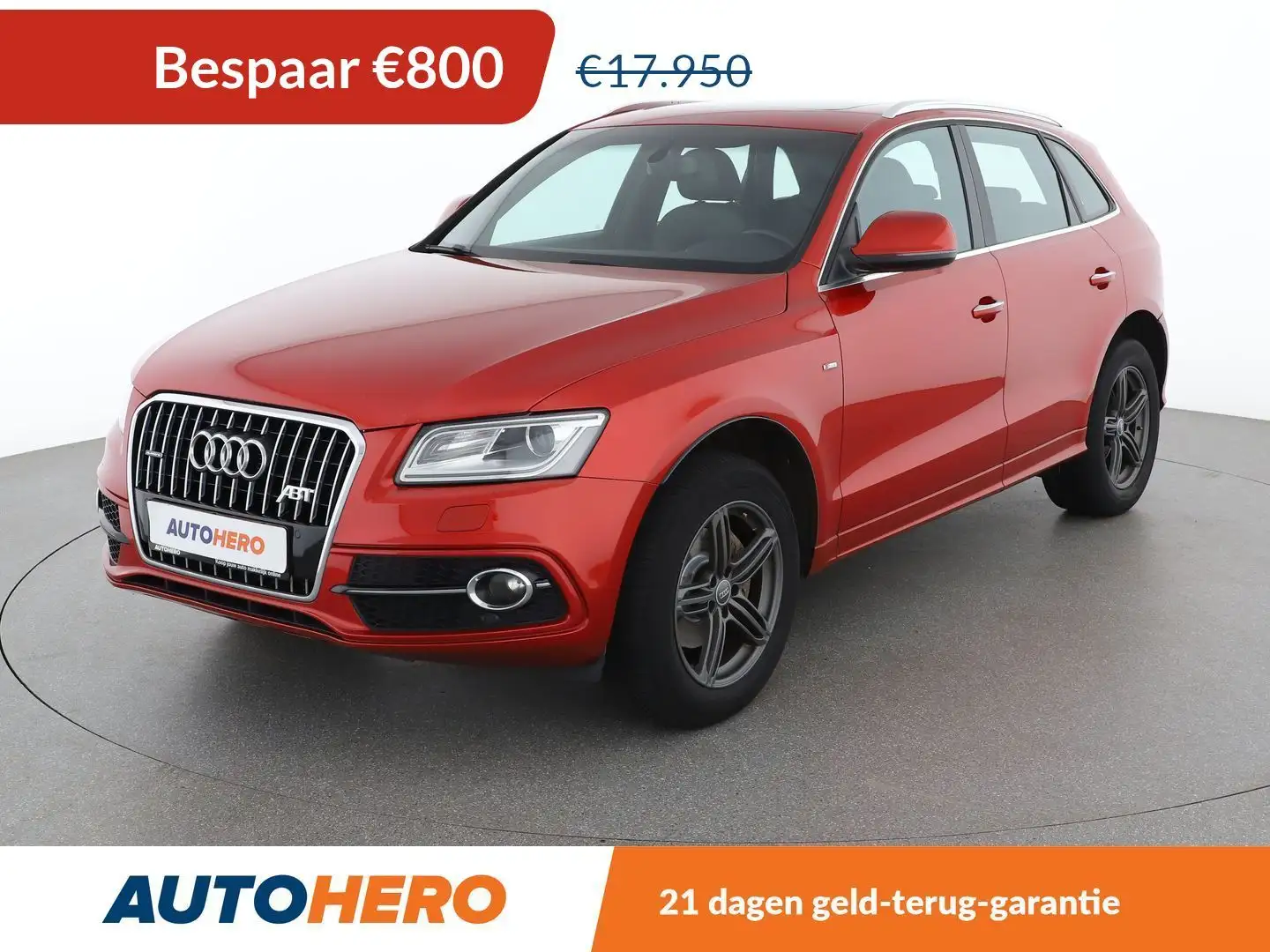 Audi Q5 2.0 TFSI quattro S Line Rood - 1