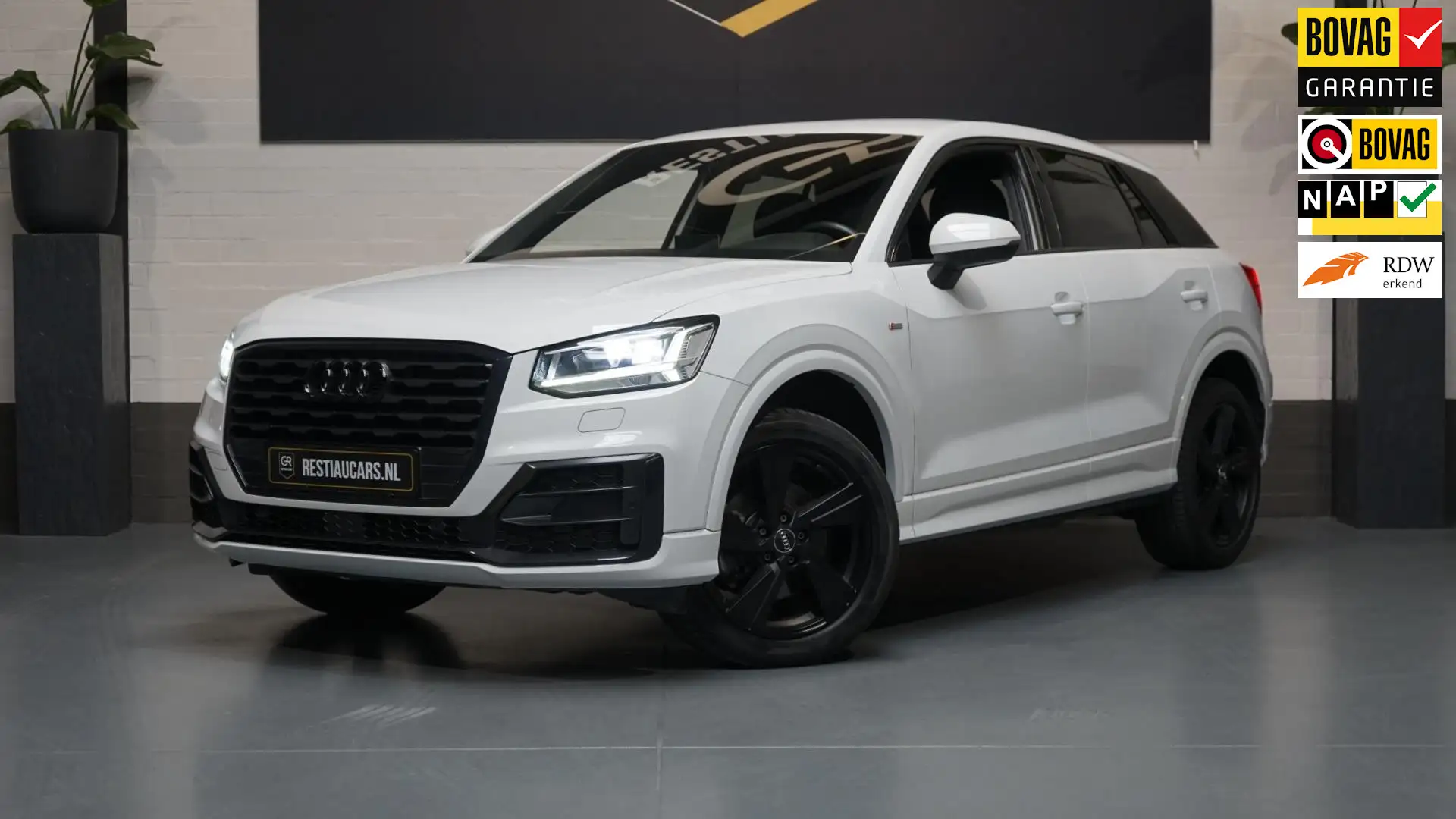 Audi Q2 1.4 TFSI S-Line BLACK OPTIK AUTOMAAT-BANG&OLUFSEN- Blanco - 1