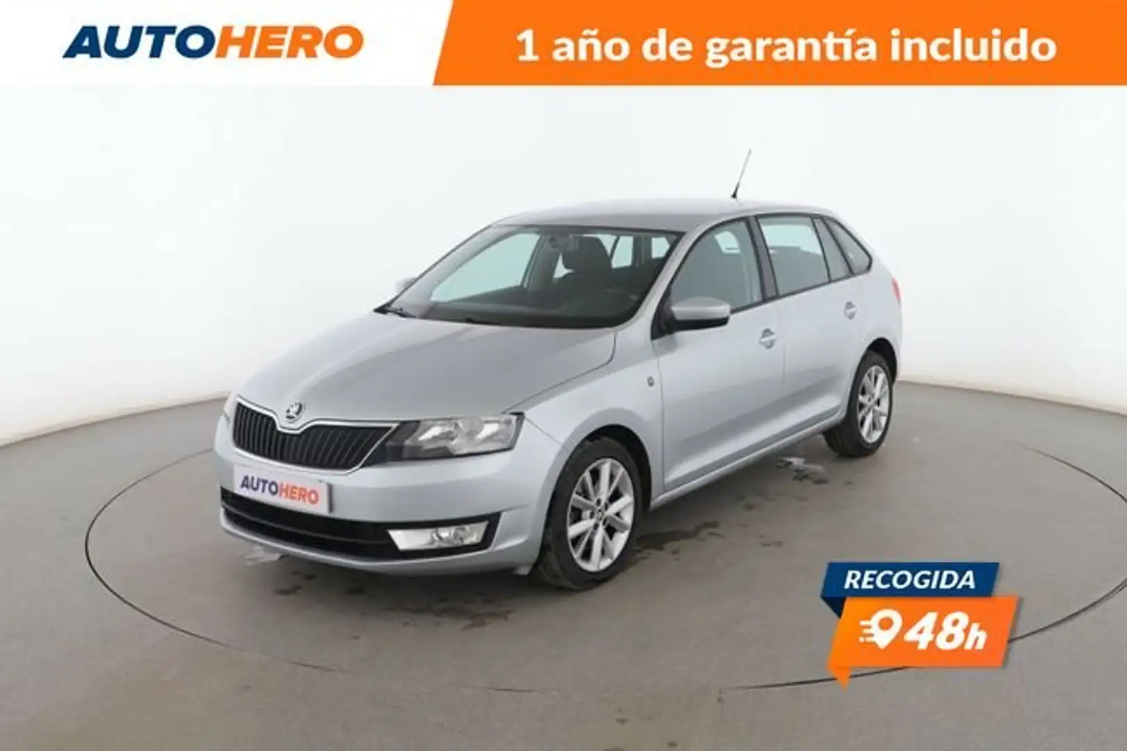 Skoda Rapid/Spaceback 1.6 TDI Ambition Gris - 1