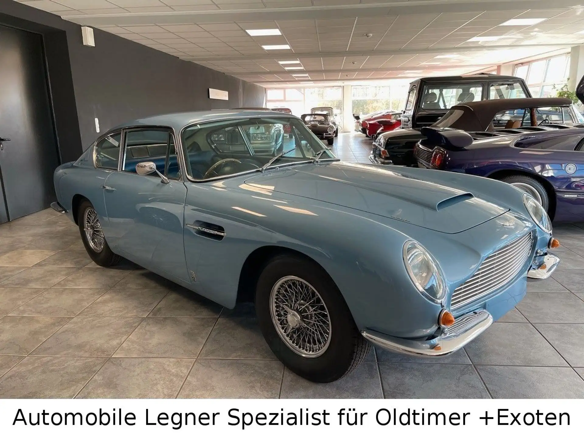 애스턴마틴 DB6 MK I Vantage 1967 파랑 사진 4