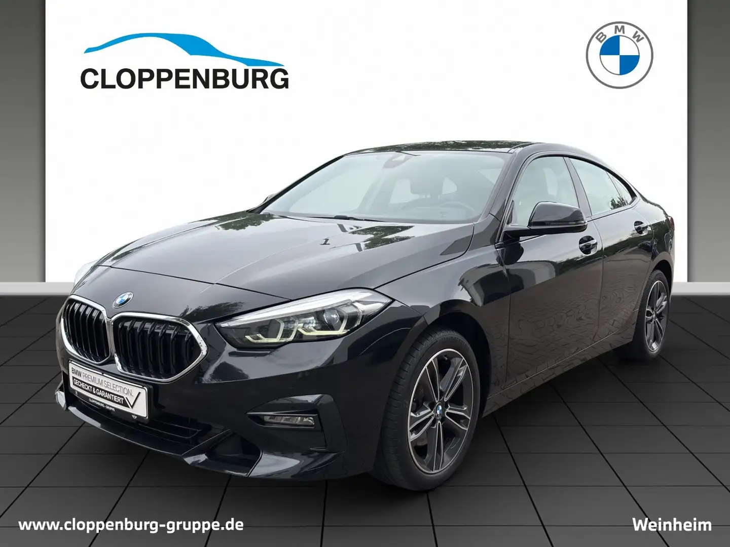 BMW 218 i Gran Coupé SportLine+Head-Up+SHZ Schwarz - 1