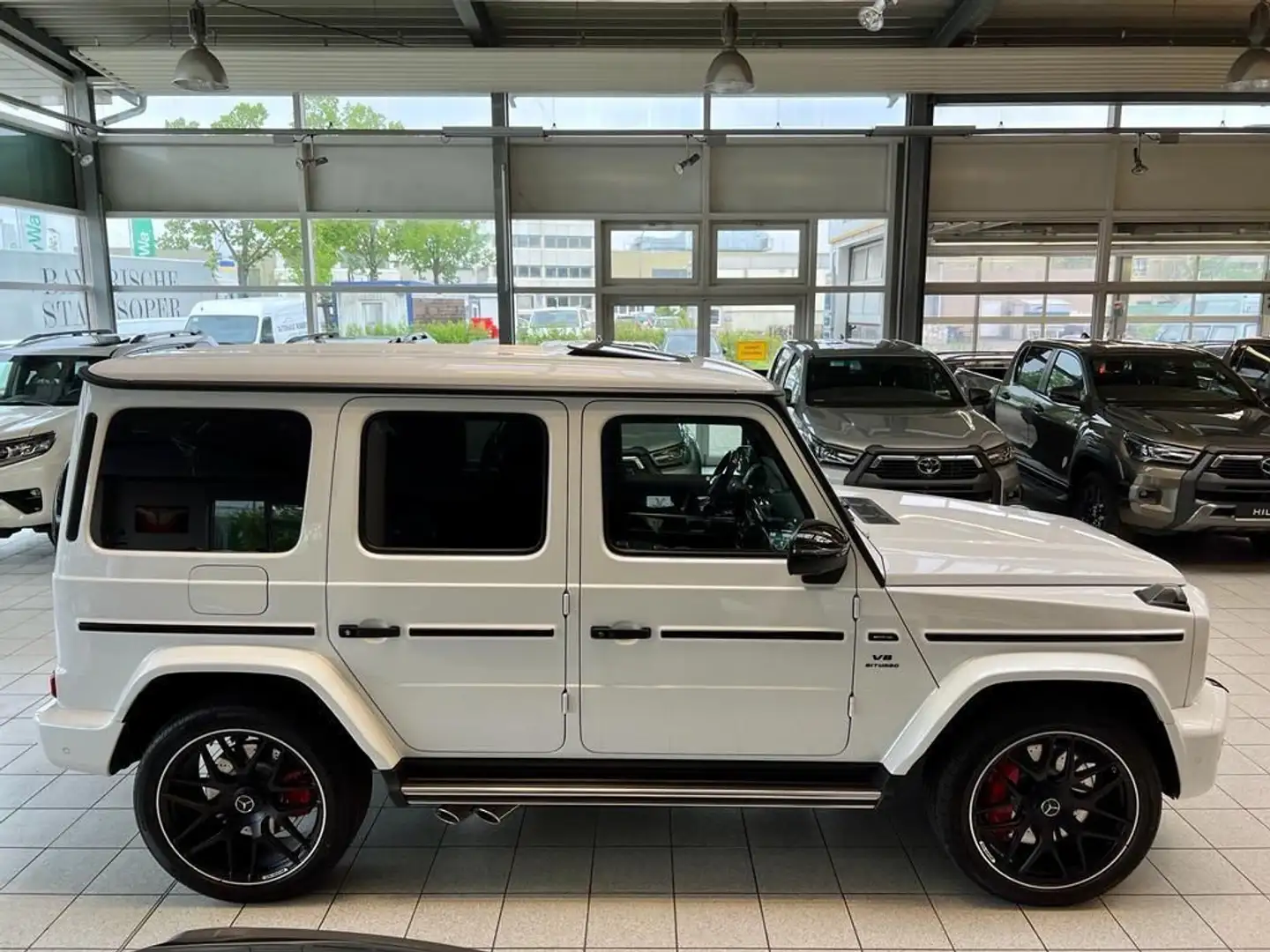 Mercedes-Benz G 63 AMG - CARBON-REAR S.-360 KAM.-SSD-NIGHT P. White - 1