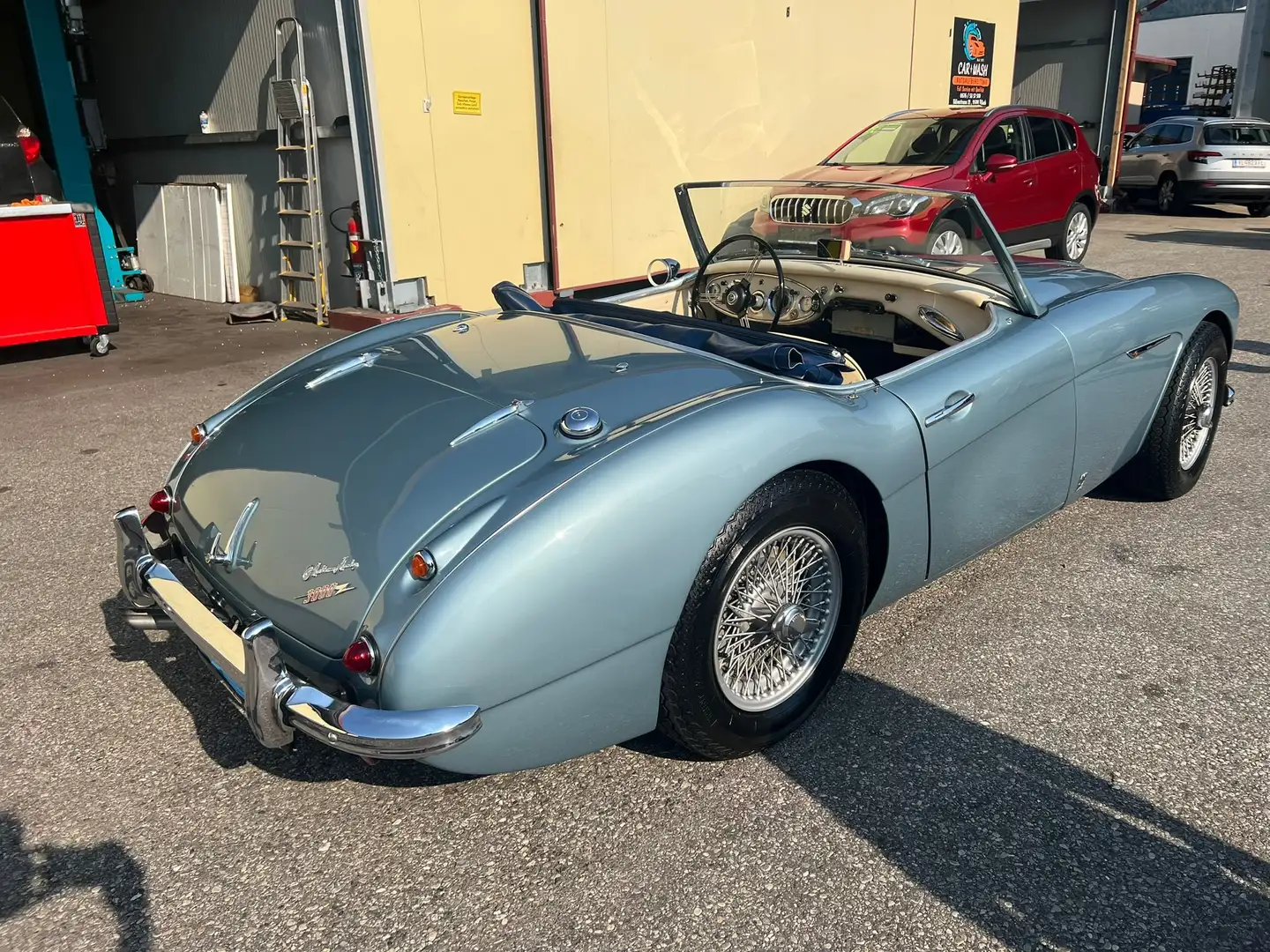 Austin-Healey 3000 MKI 2 Sitzer Blau - 2