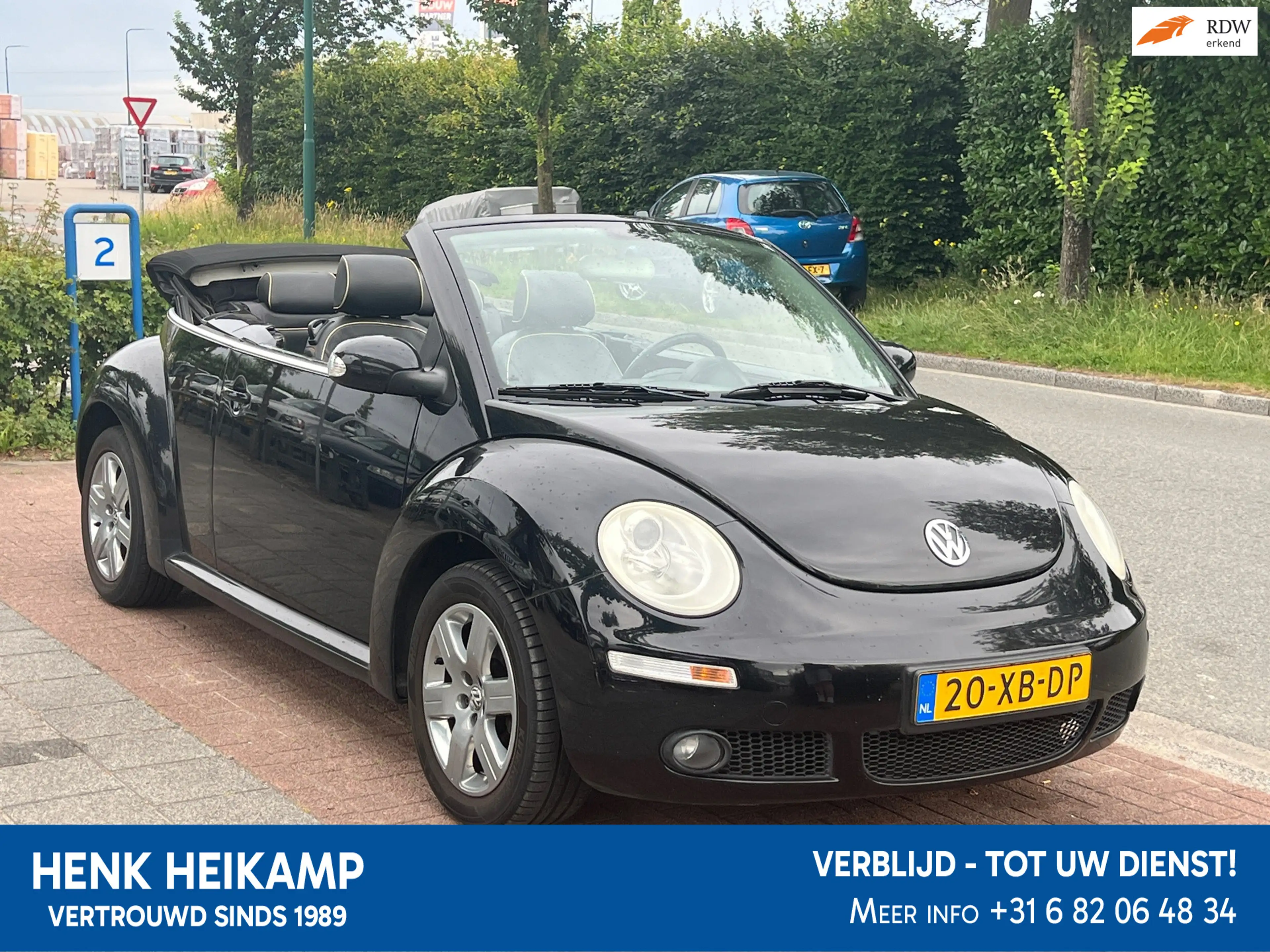 Volkswagen New Beetle Cabriolet 1.6 Highline | Airco | Leder