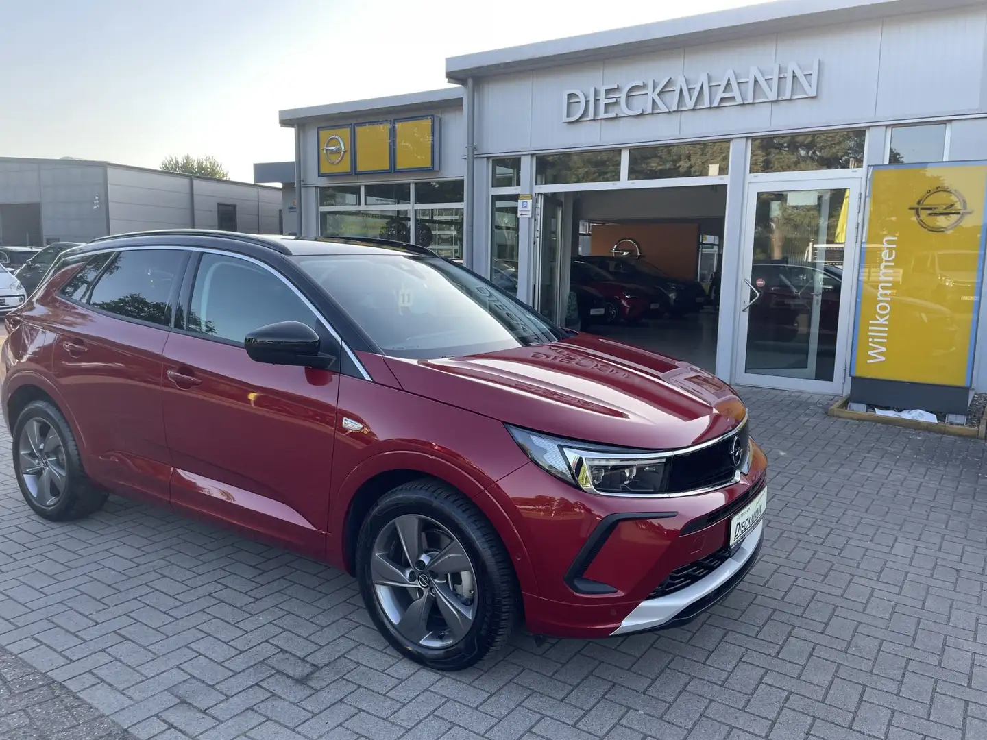 Opel Grandland 1.6 Hybrid Ultimate Navi 360°Cam LED Matrix Alcant Rot - 2