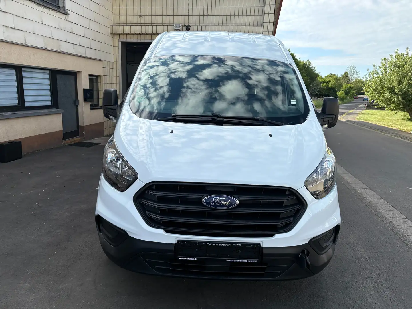 Ford Transit Custom 300 L2 H2 Motorschaden Blanc - 2