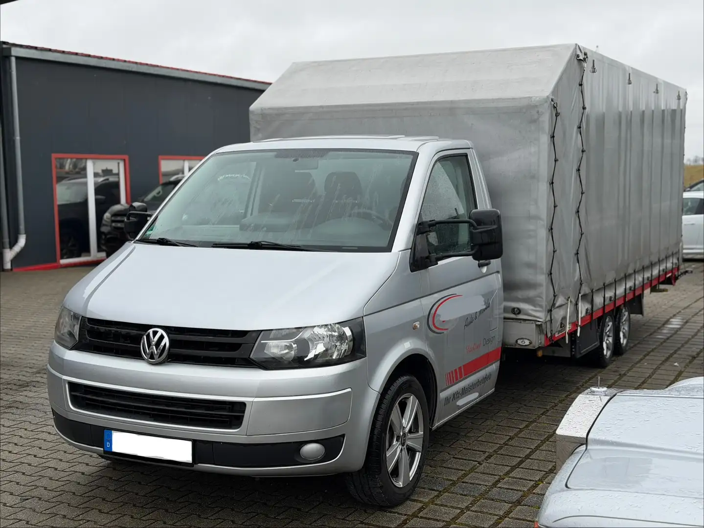 Volkswagen T5 Speeder 2.0 TDI | DSG, Fitzel, Abschleppwagen Silber - 2