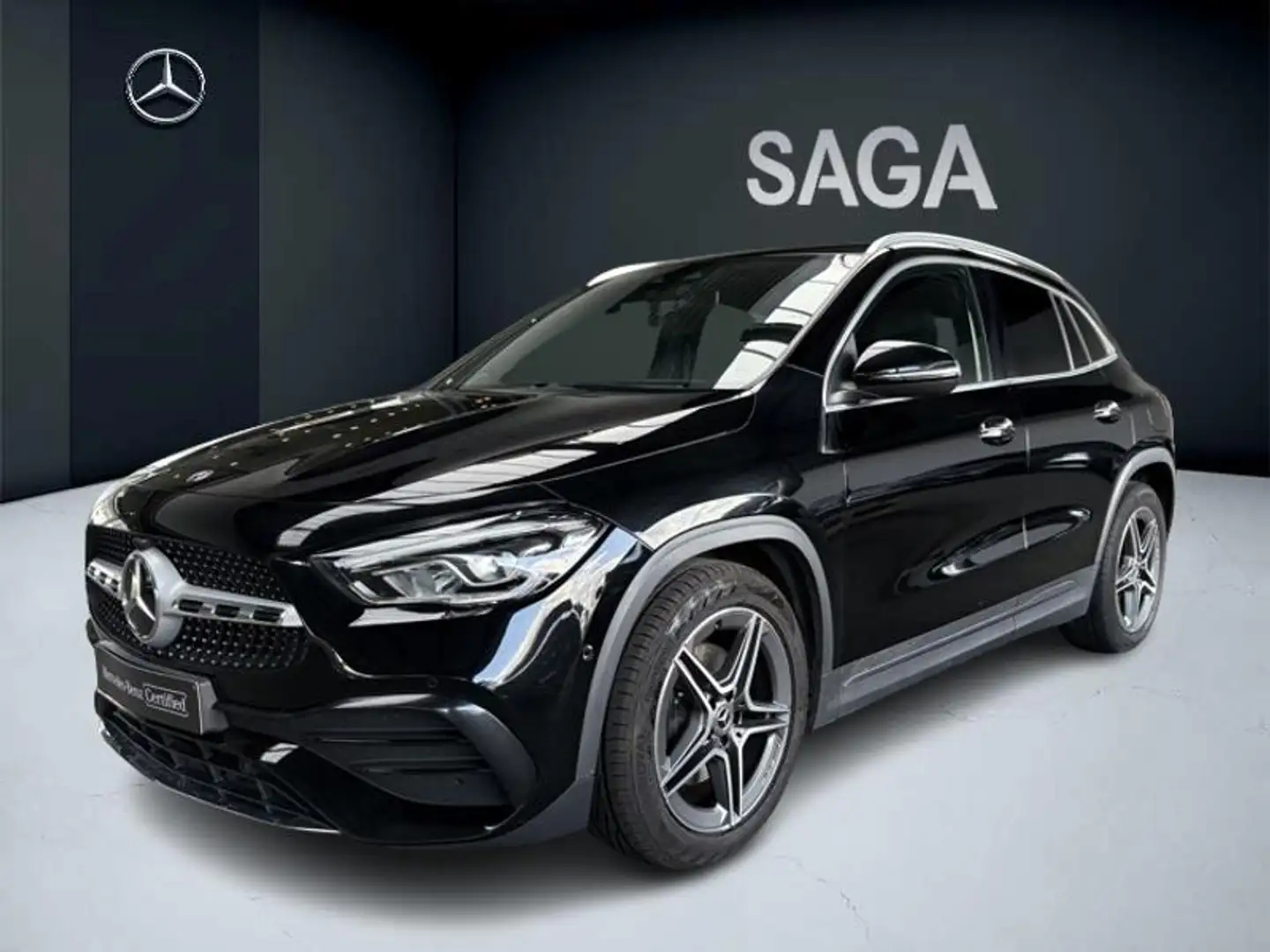 Mercedes-Benz GLA 200 200 amg line Zwart - 1