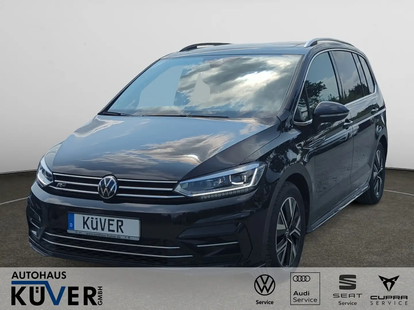Volkswagen Touran Highline 1,5 TSI DSG R-Line Navi+Pano+ACC Schwarz - 1
