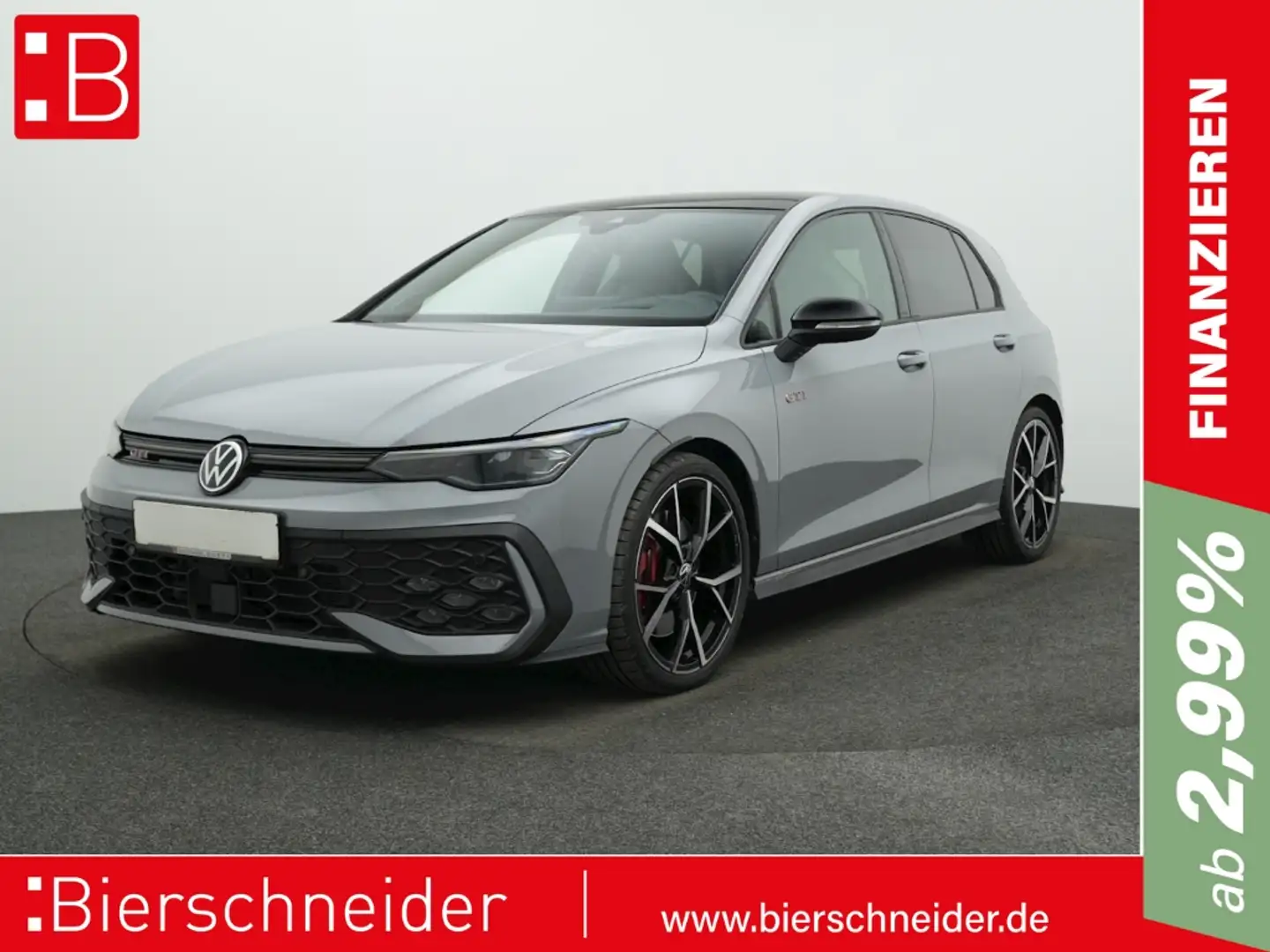 Volkswagen Golf GTI 8 2.0 TSI DSG IQ.LIGHT NAVI PANORAMA 19 KAMERA DCC Grau - 1