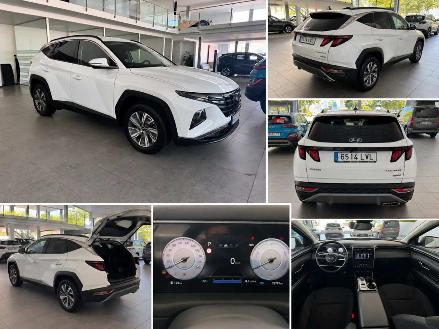 Hyundai TUCSON 1.6 TGDI HEV Maxx AT Blanco - 2
