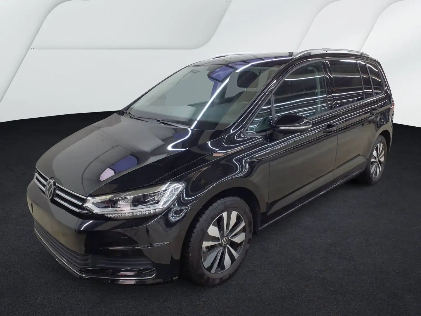 Volkswagen Touran 1.5 TSI DSG GOAL AHK IQ.LIGHT 7SITZE eKLA Schwarz - 2