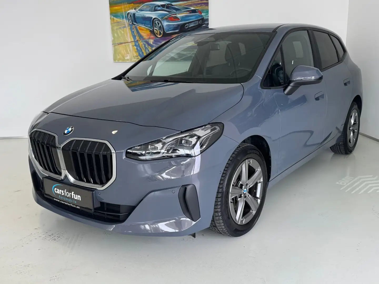 BMW 218 d Active Tourer Aut. Plateado - 1
