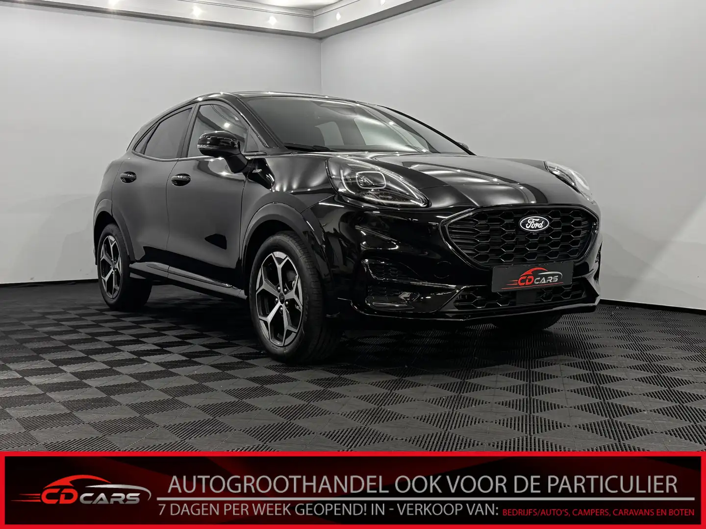 Ford Puma 1.0 EcoBoost Hybrid ST-Line Clima, Camera, Navi, W Zwart - 1