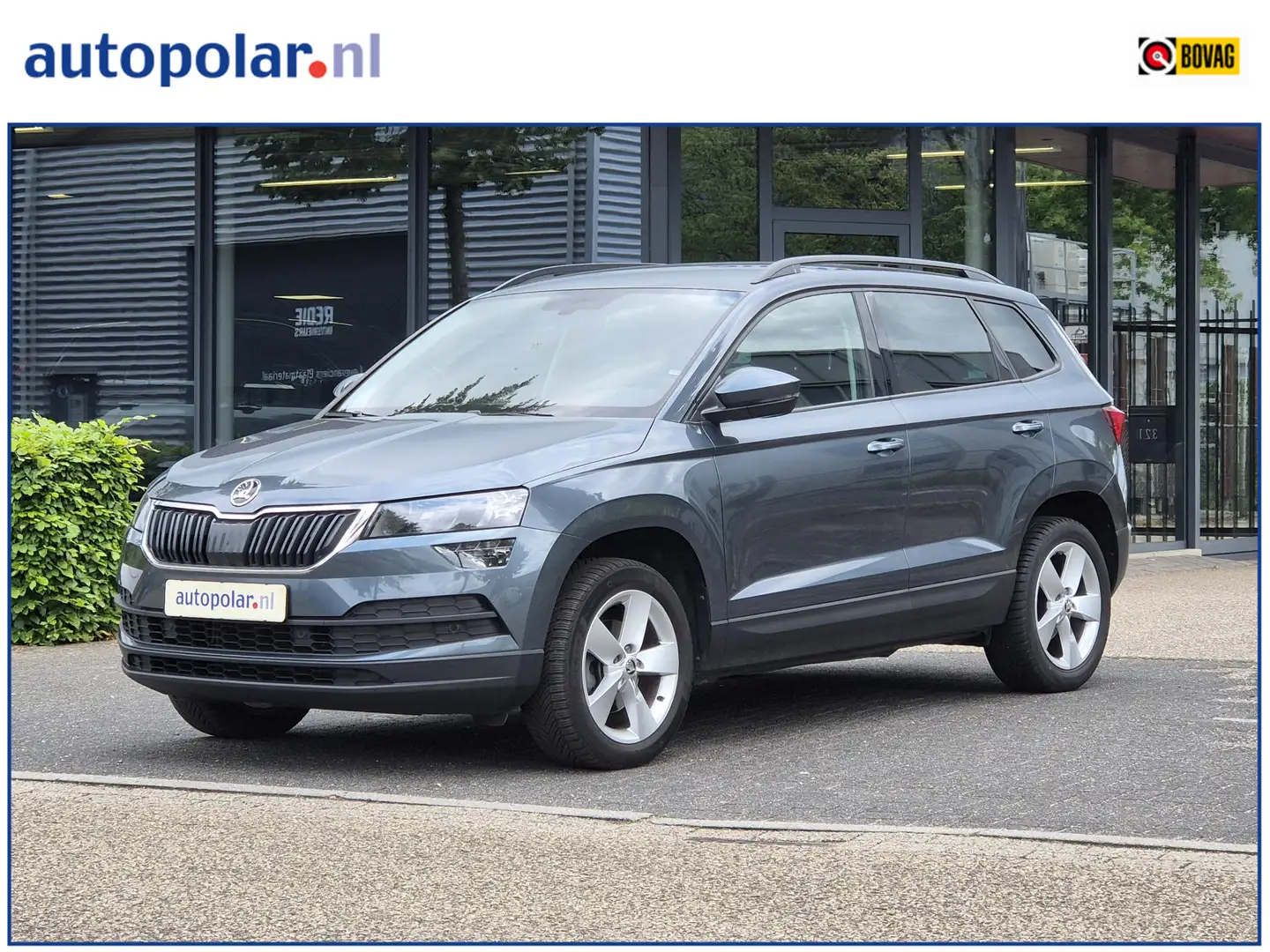 Skoda Karoq 1.5 TSI ACT Ambition Carplay/CruiseControl/Keyless Gris - 1
