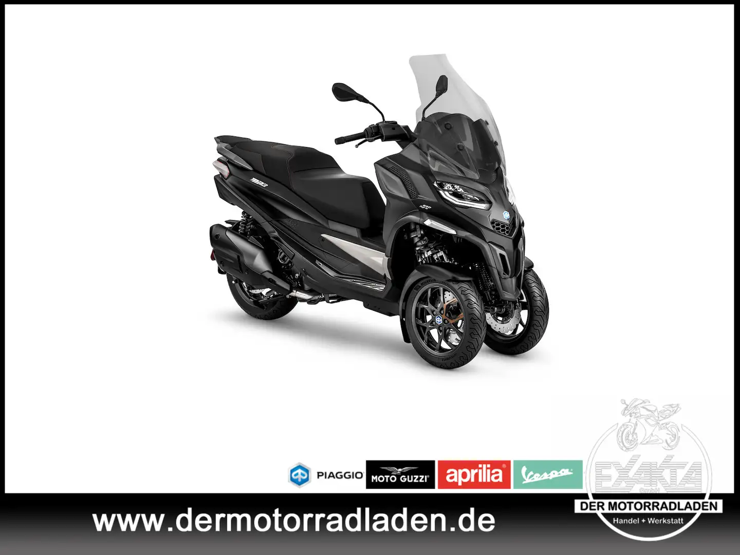 Piaggio Si MP3 530 EXCLUSIVE E5+ NERO METEORA Negro - 1