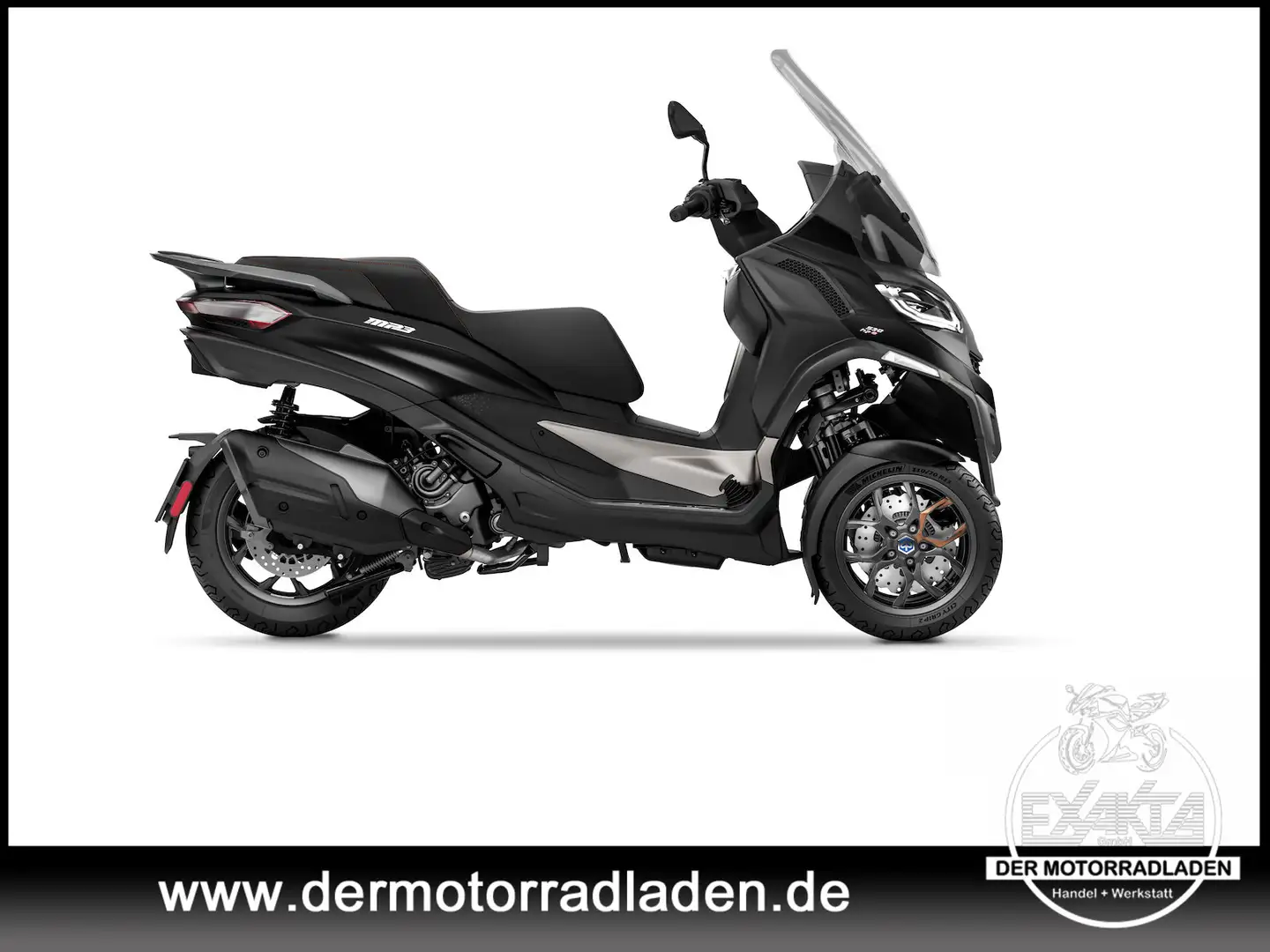 Piaggio Si MP3 530 EXCLUSIVE E5+ NERO METEORA Negro - 2