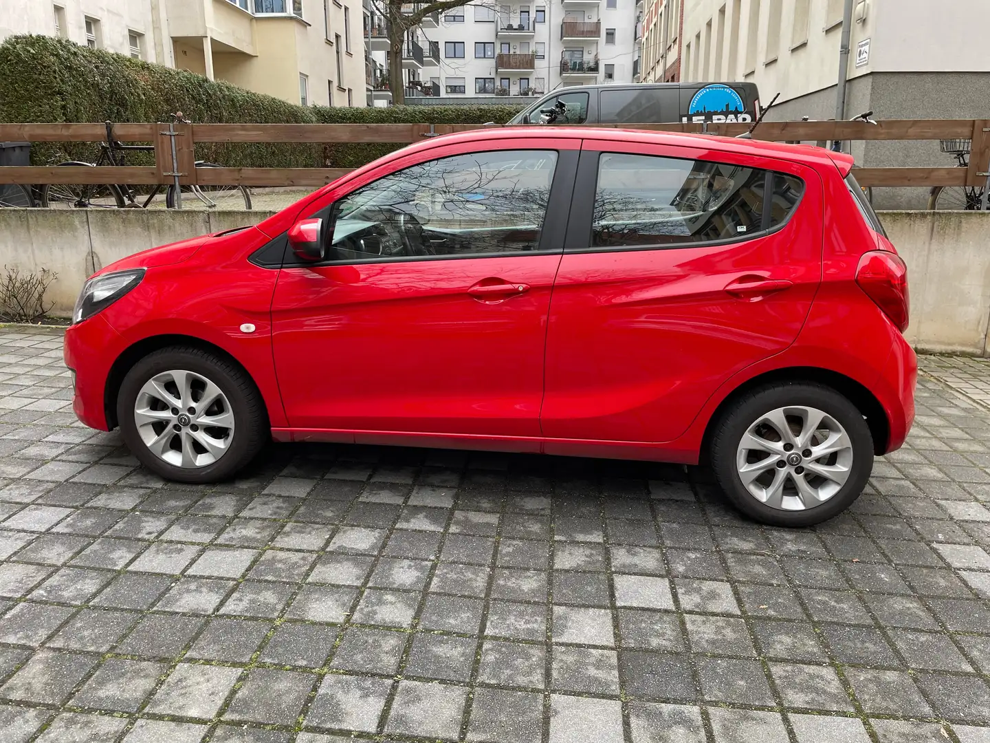 Opel Karl Karl 1.0, TÜV 02/27, Sitz-u. Lenkradheiz, Klima Rot - 1