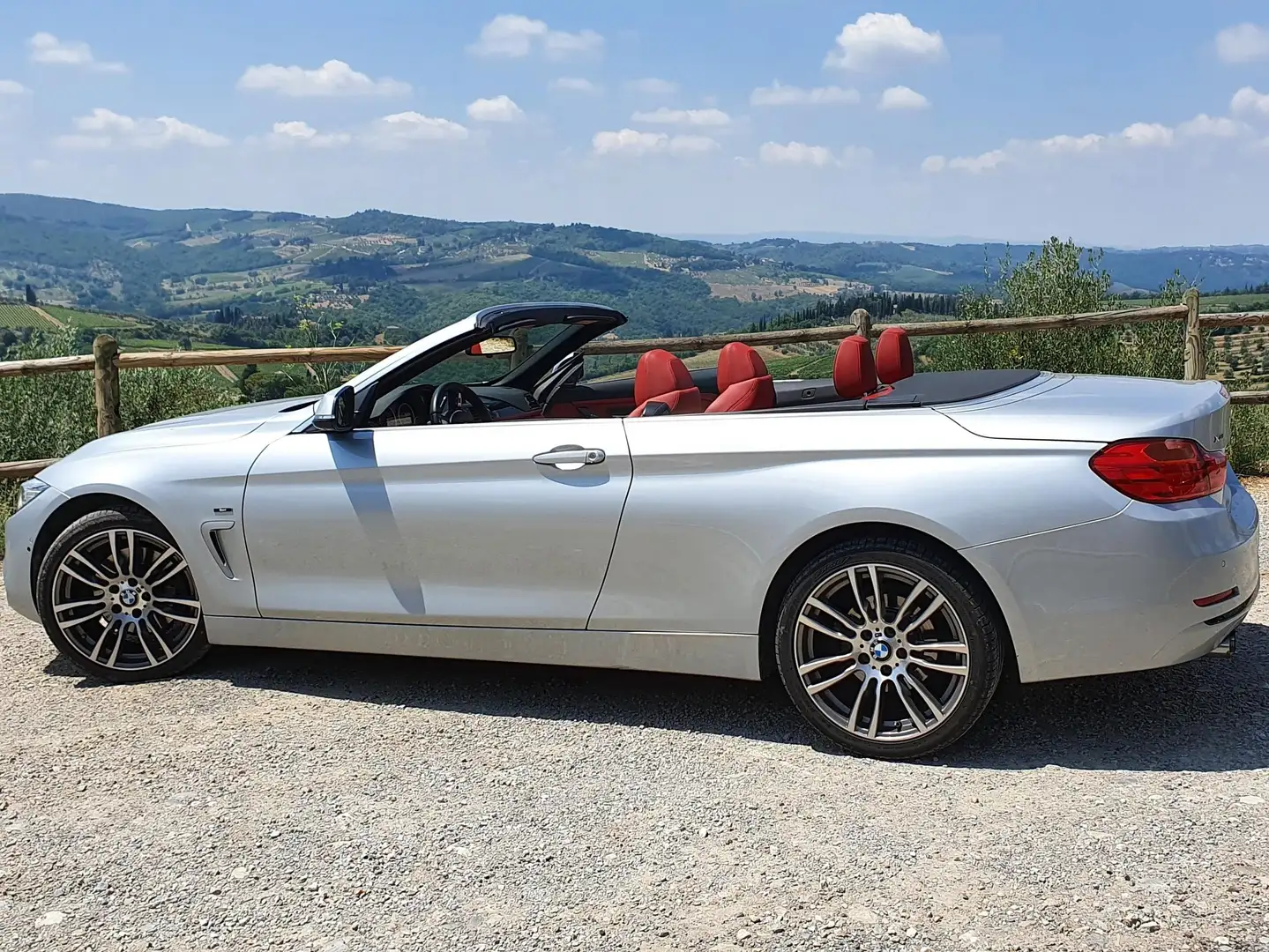 BMW 428 Cabrio 428iXAS Argintiu - 1