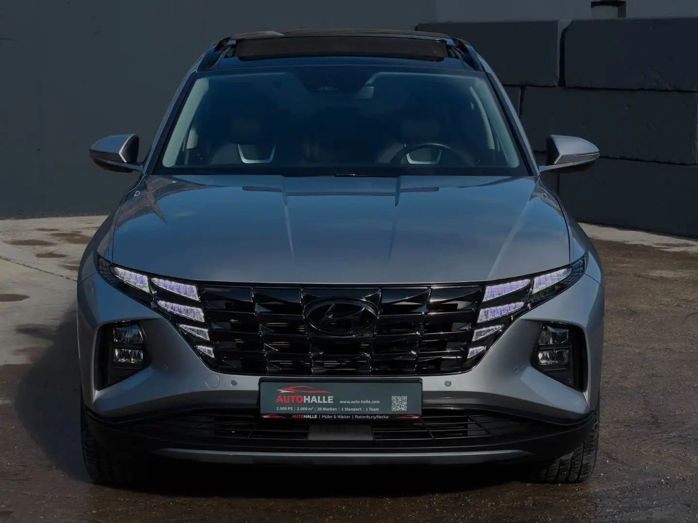 Hyundai TUCSON 1.6 T-GDI PHEV 4WD Prime SHZ Pano ACC Silber - 2