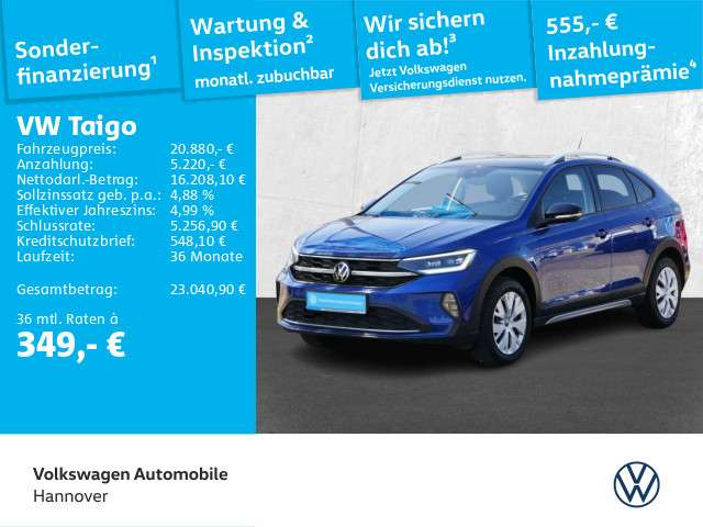 Second hand Volkswagen Taigo 1.0