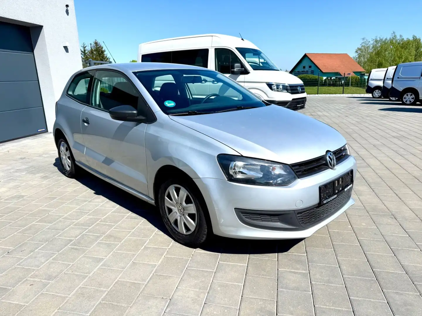 Volkswagen Polo V Trendline Klima ZV Allwetter Zilver - 1