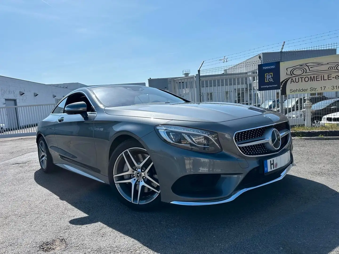 Mercedes-Benz S 500 S -Klasse Coupe "4Matic"360°"Touchpad" Grau - 2