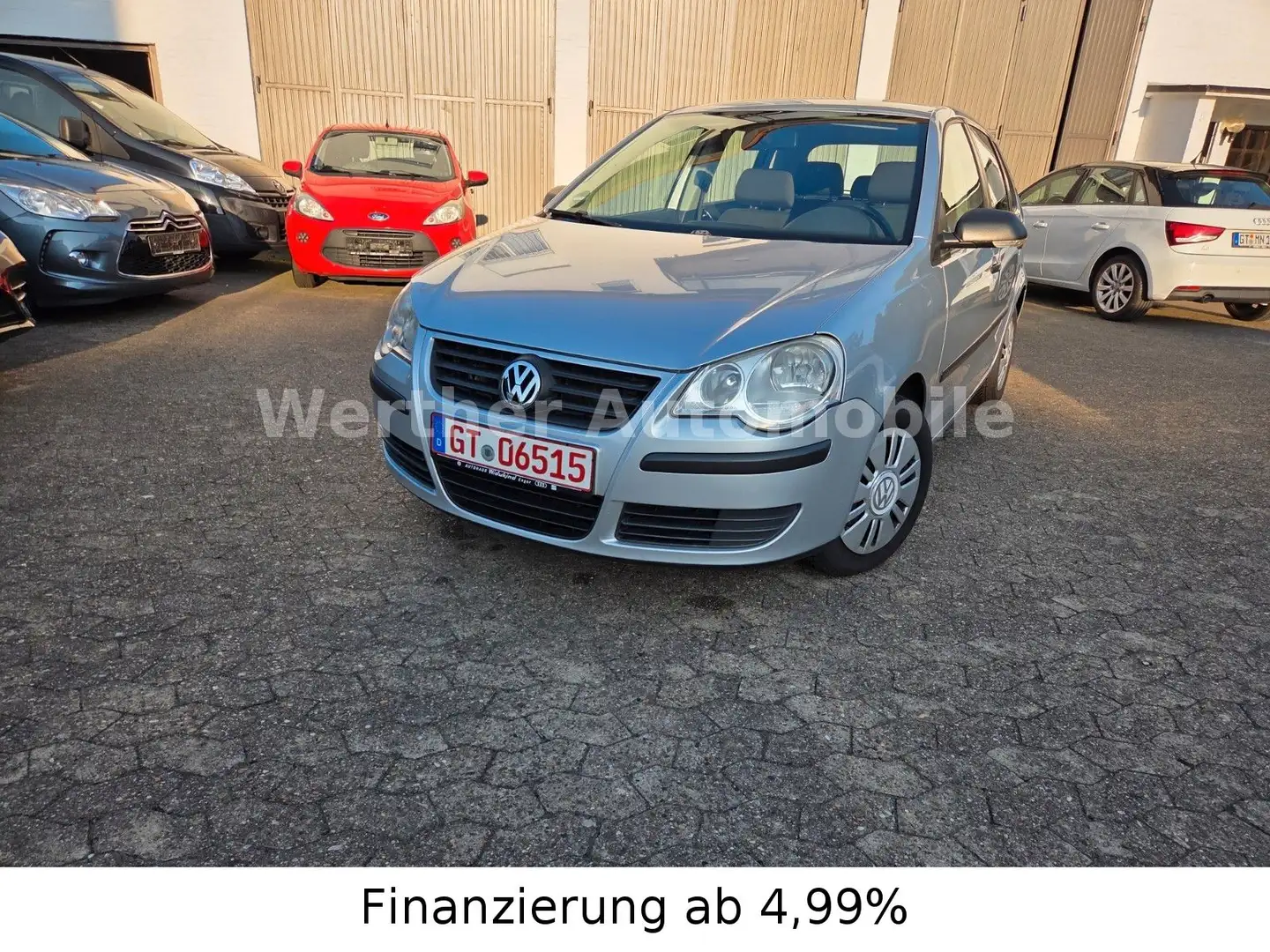 Volkswagen Polo IV Trendline/Klima/ TÜV 07/27 Срібний - 2