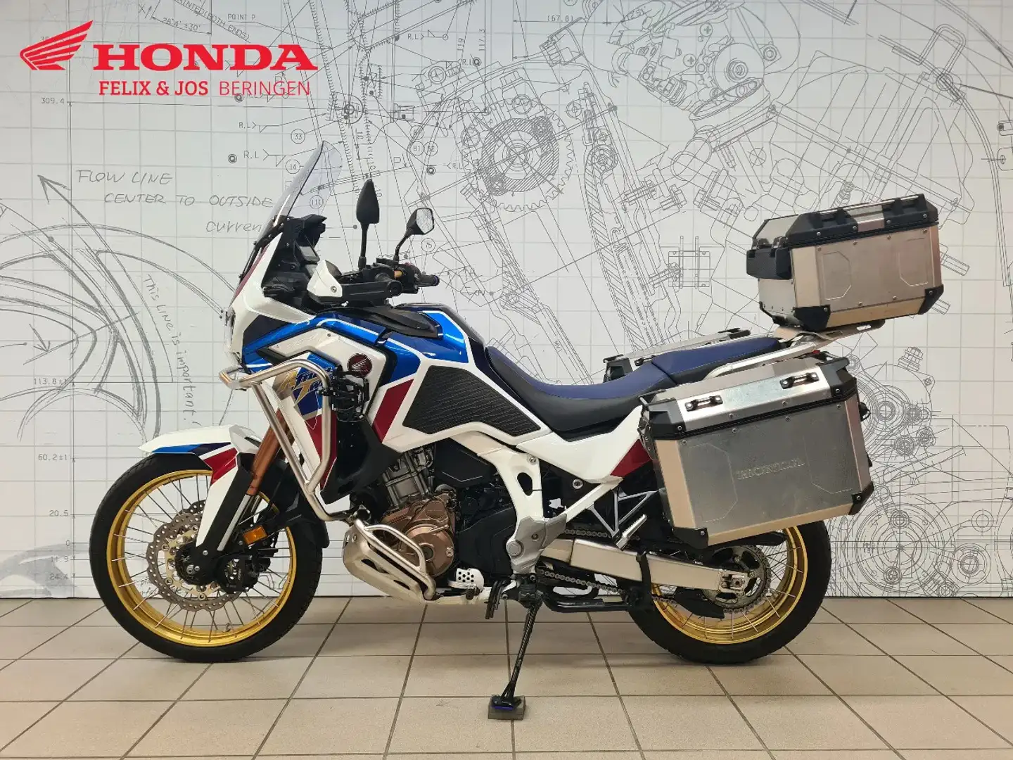 Honda CRF 1100 DCT Africa Twin Adventure Sport Alb - 2