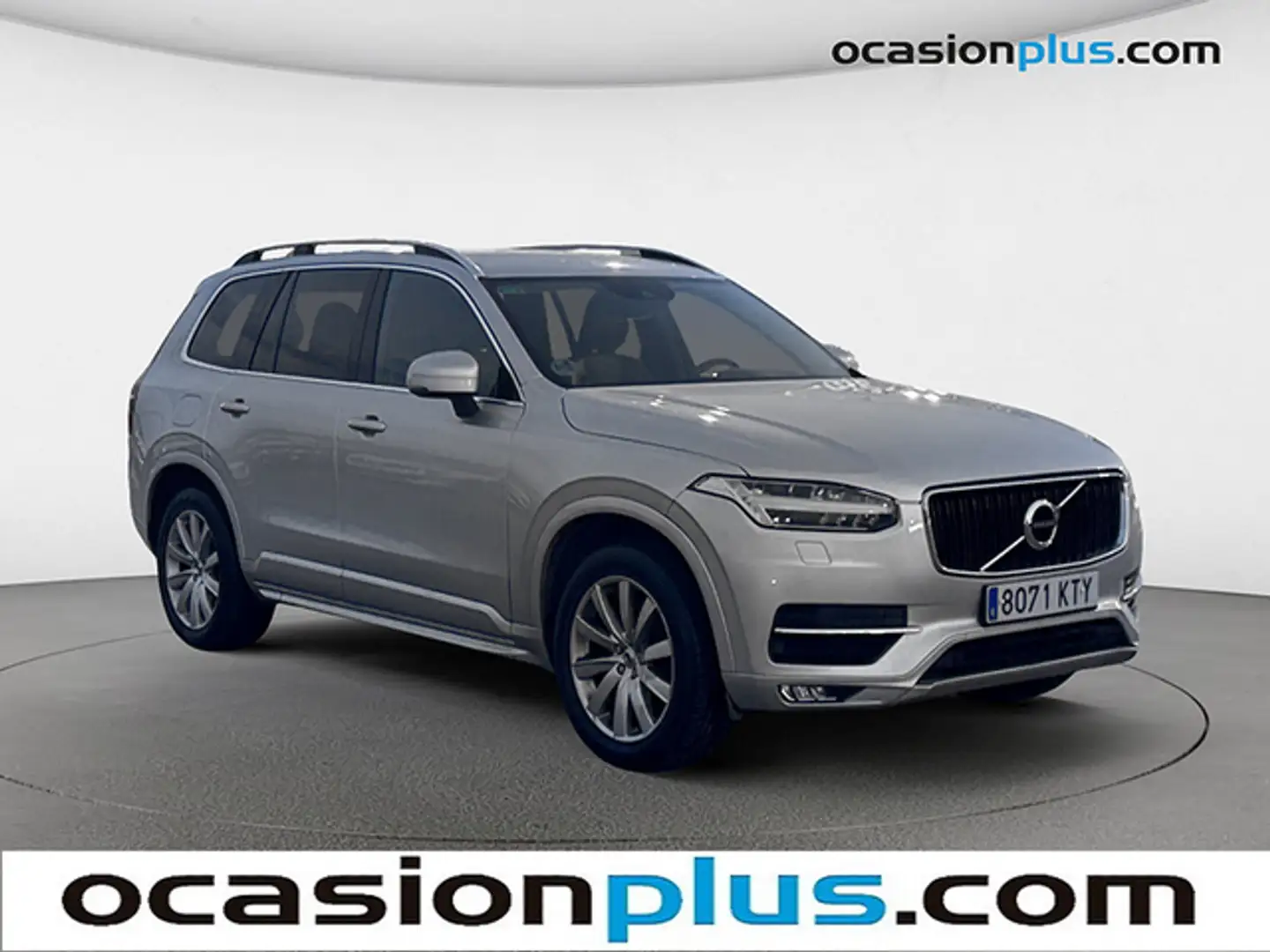 Volvo XC90 D5 Momentum 7pl. AWD 235 Aut. Plateado - 2