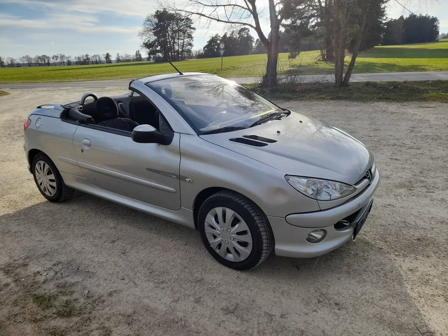 Peugeot 206 CC Quiksilver klima Tüv11/2026 Grau - 1