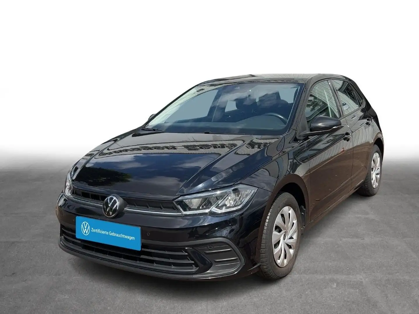 Volkswagen Polo 1.0 TSI Life Climatronic Navi LED PDC SHZ Noir - 2